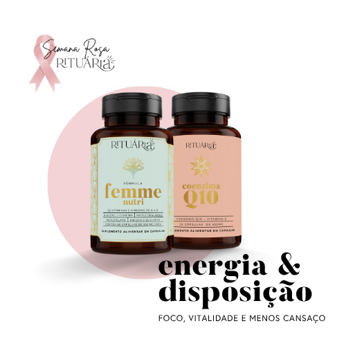 Fórmula Femme + Q10 (Energia e disposição)