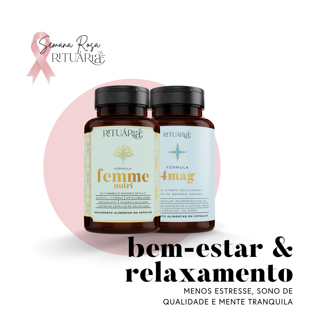 Fórmula Femme + 4Mag (Bem-estar e Relaxamento)