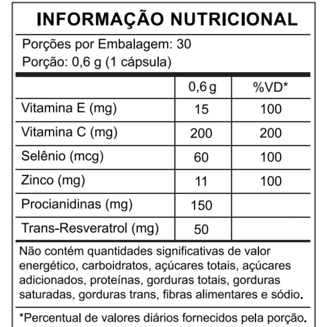 Antioxi Nutri 30 cápsulas + Uniformizadora