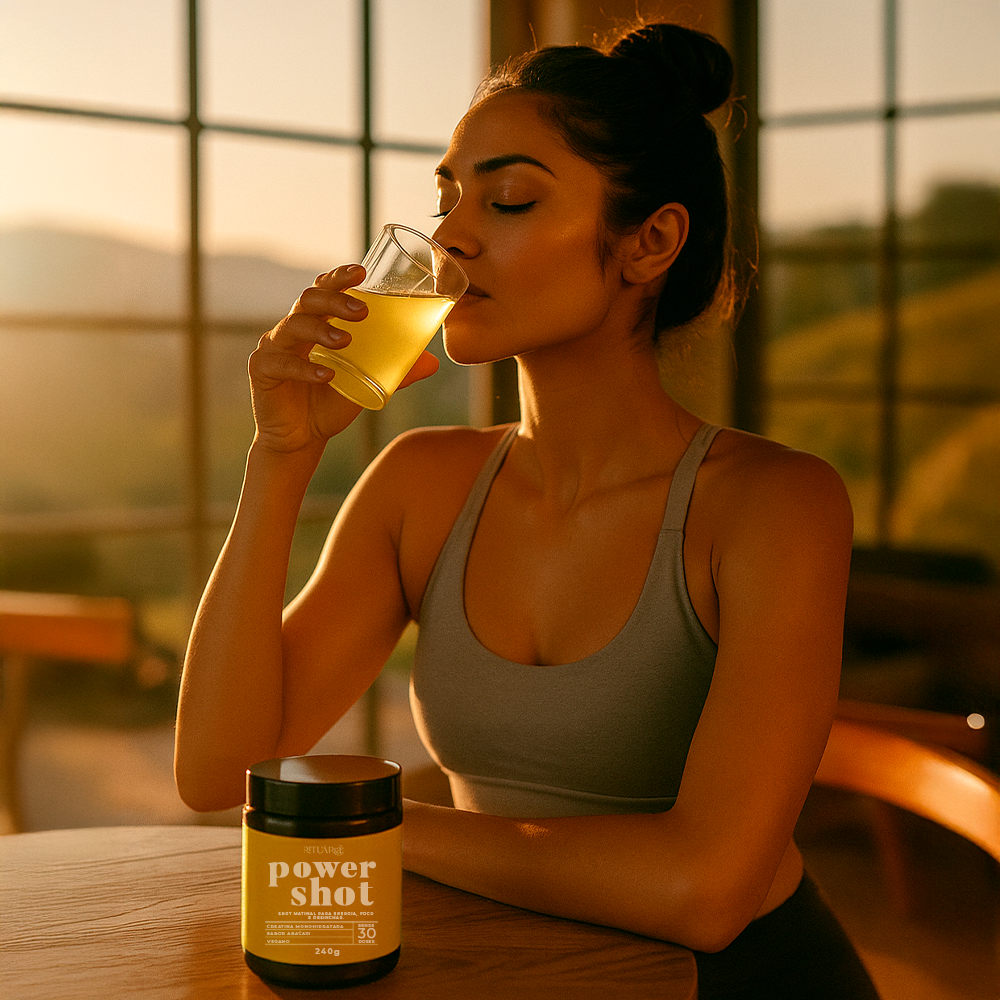 Power Shot com Creatina - Sabor Abacaxi