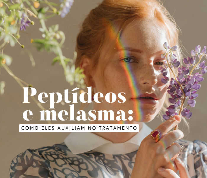 Peptídeos no tratamento do melasma: como eles auxiliam na regeneração da pele