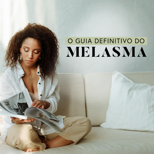 Tratar o melasma em casa