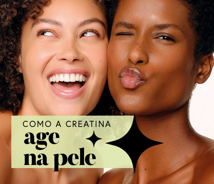 Como a Creatina Age na Pele