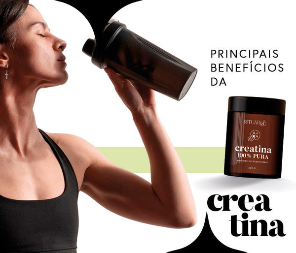 Conheça os principais benefícios da Creatina