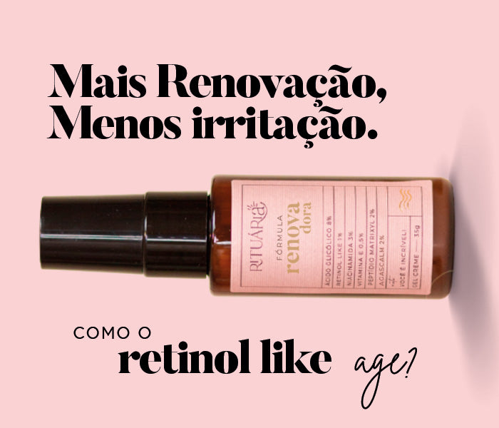 Como o Retinol Like age para renovar a pele sem causar irritação