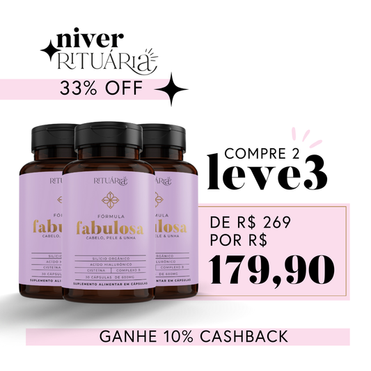 3 Fórmulas Fabulosas para Cabelo, Pele e Unha