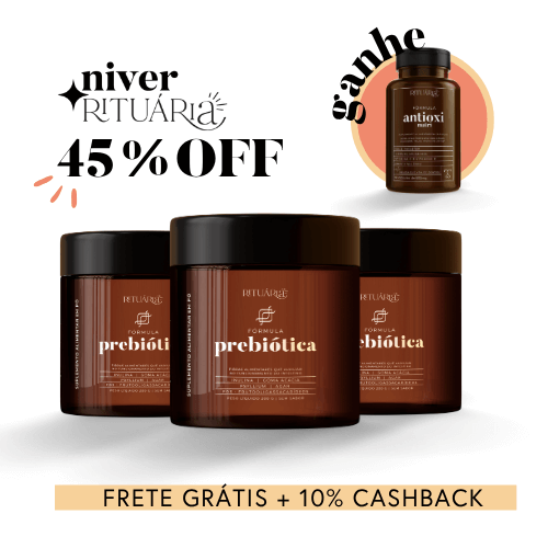 3 Prebióticas (Ritual do Intestino Saudável)