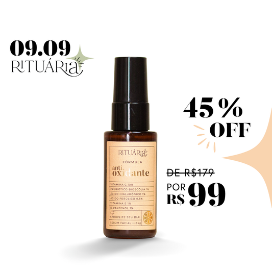 Fórmula Antioxidante (Sérum Antioxidante) com Vitamina C 10% | 35 g