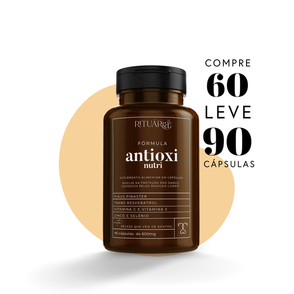 Fórmula Antioxi Nutri – Protetor Solar Oral (90 cápsulas – 3 meses)