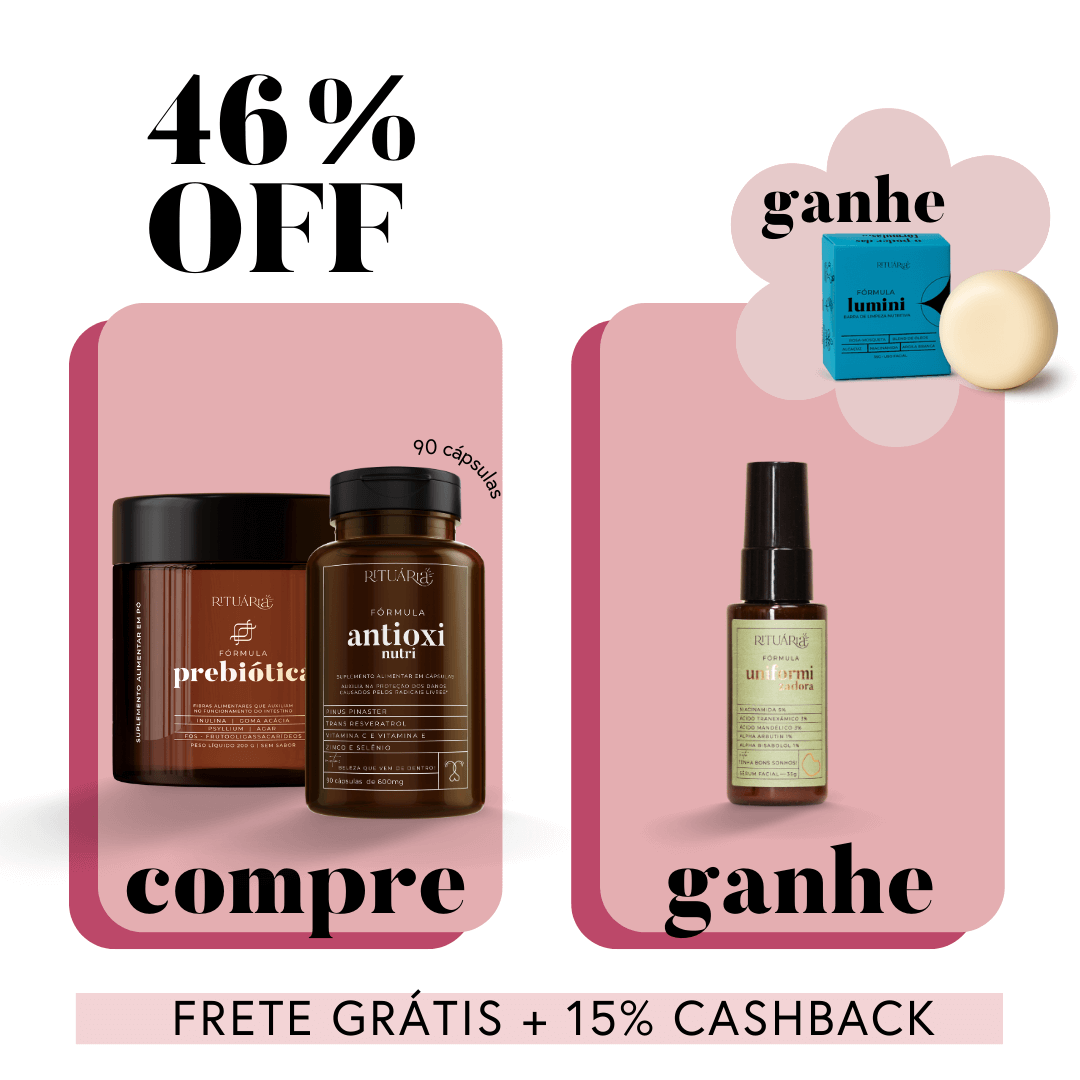 Ritual Essencial para Manchas com Prebiótica