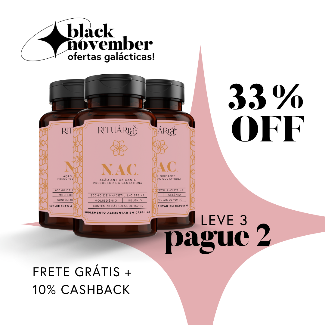 3x Fórmula NAC - 60 dias (Transformação em 90 dias)