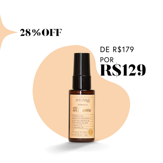 Fórmula Antioxidante (Sérum Antioxidante) com Vitamina C 10% | 35 g