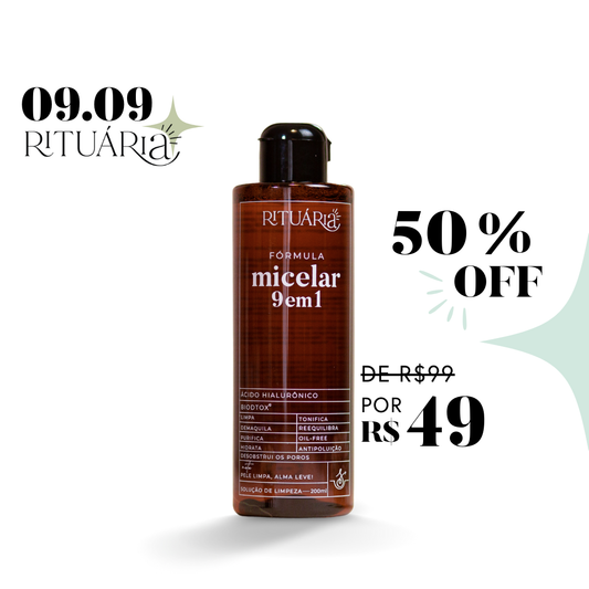 Fórmula Micelar 9 em 1 | 200 ml