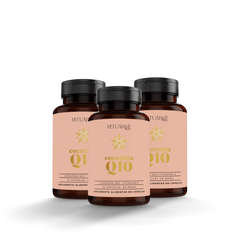 3x Fórmulas Coenzima Q10 (Transformação em 90 dias)