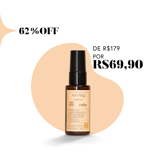 Fórmula Antioxidante (Sérum Antioxidante) com Vitamina C 10% | 35 g