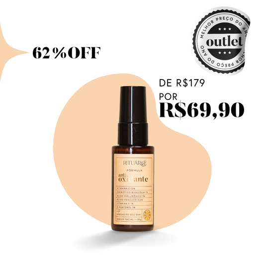 Fórmula Antioxidante (Sérum Antioxidante) com Vitamina C 10% | 35 g