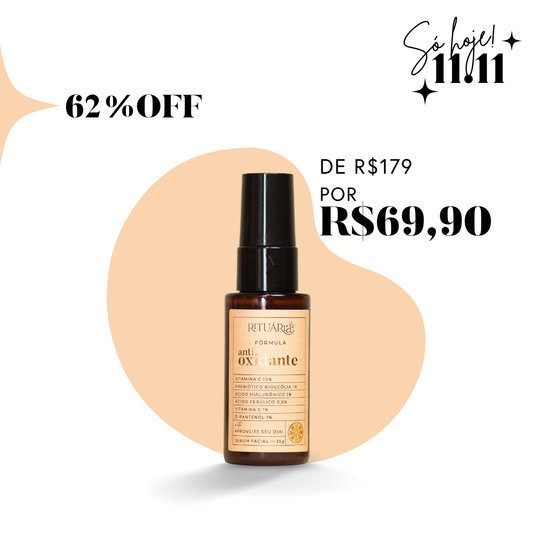 Fórmula Antioxidante (Sérum Antioxidante) com Vitamina C 10% | 35 g