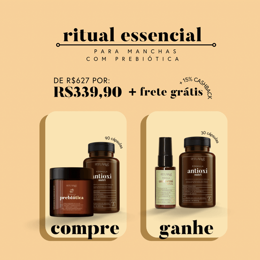 Ritual Essencial para Manchas com Prebiótica