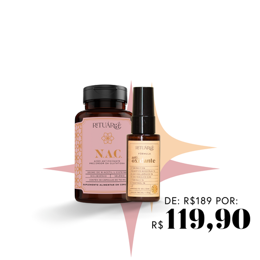 Combo Antioxidante (NAC + Antioxidante)
