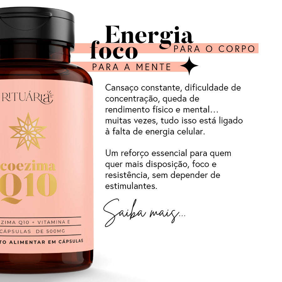 Fórmula Coenzima Q10 - 30 dias