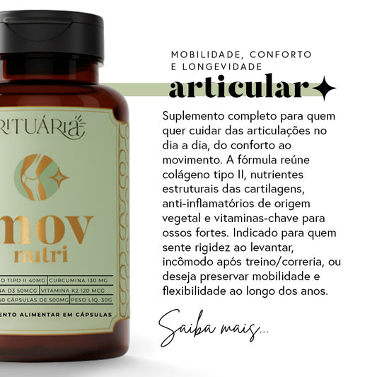 Fórmula Mov Nutri - 30 dias (60 cápsulas)