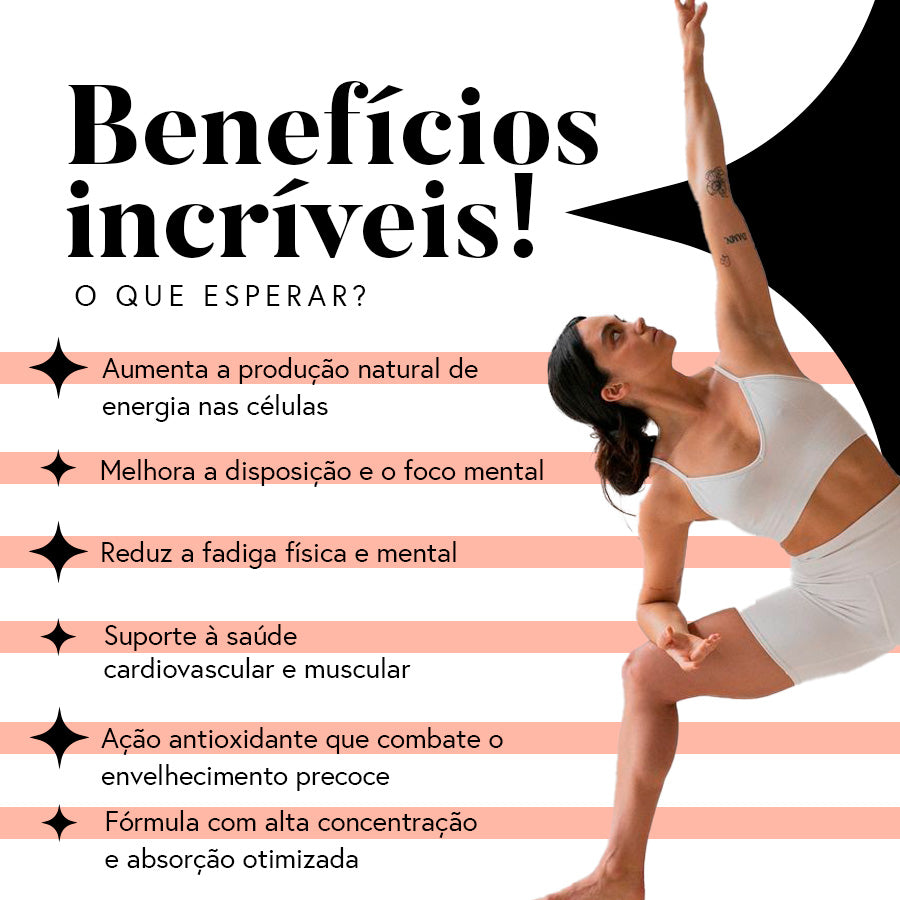 Fórmula Coenzima Q10 - 30 dias