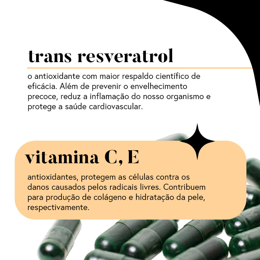 Fórmula Antioxi Nutri - Protetor Solar Oral - 30 cápsulas