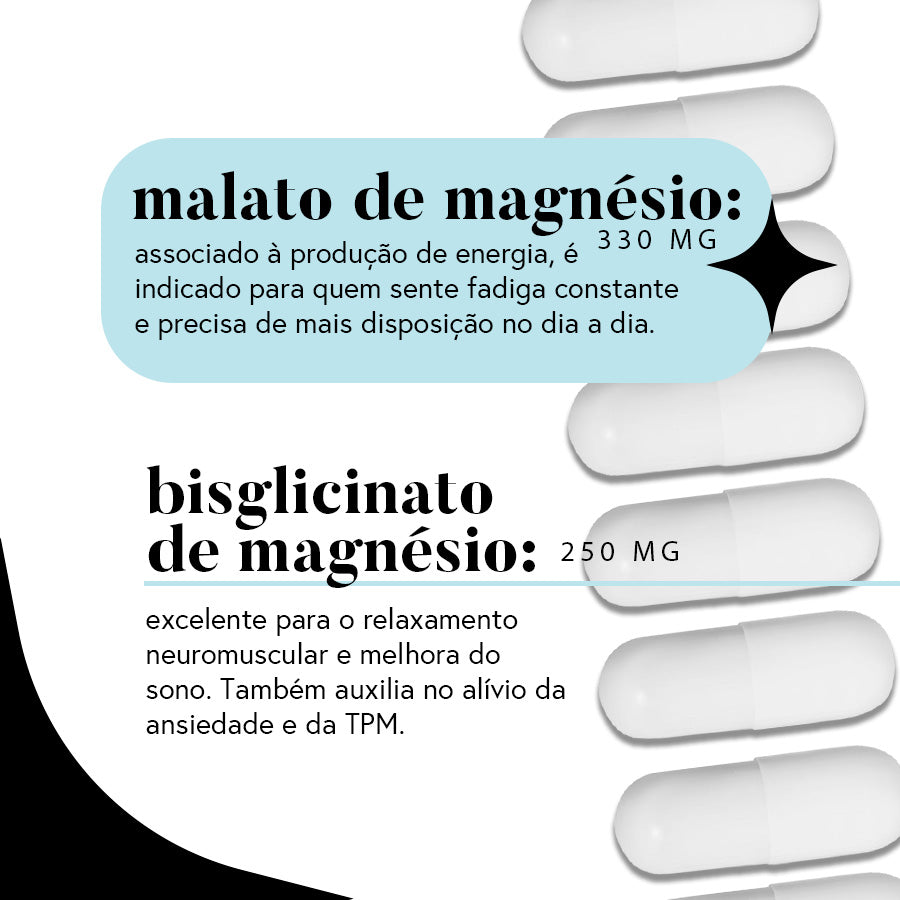 Fórmula 4Mag (Magnésio) - 30 dias