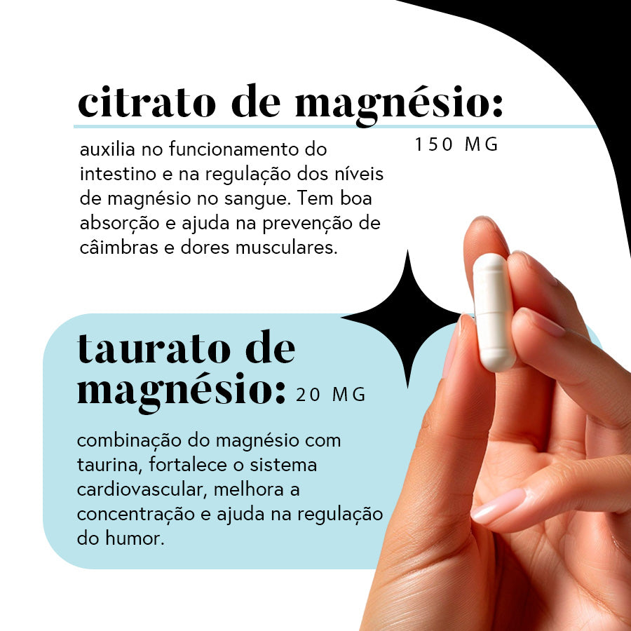 Fórmula 4Mag (Magnésio) - 30 dias