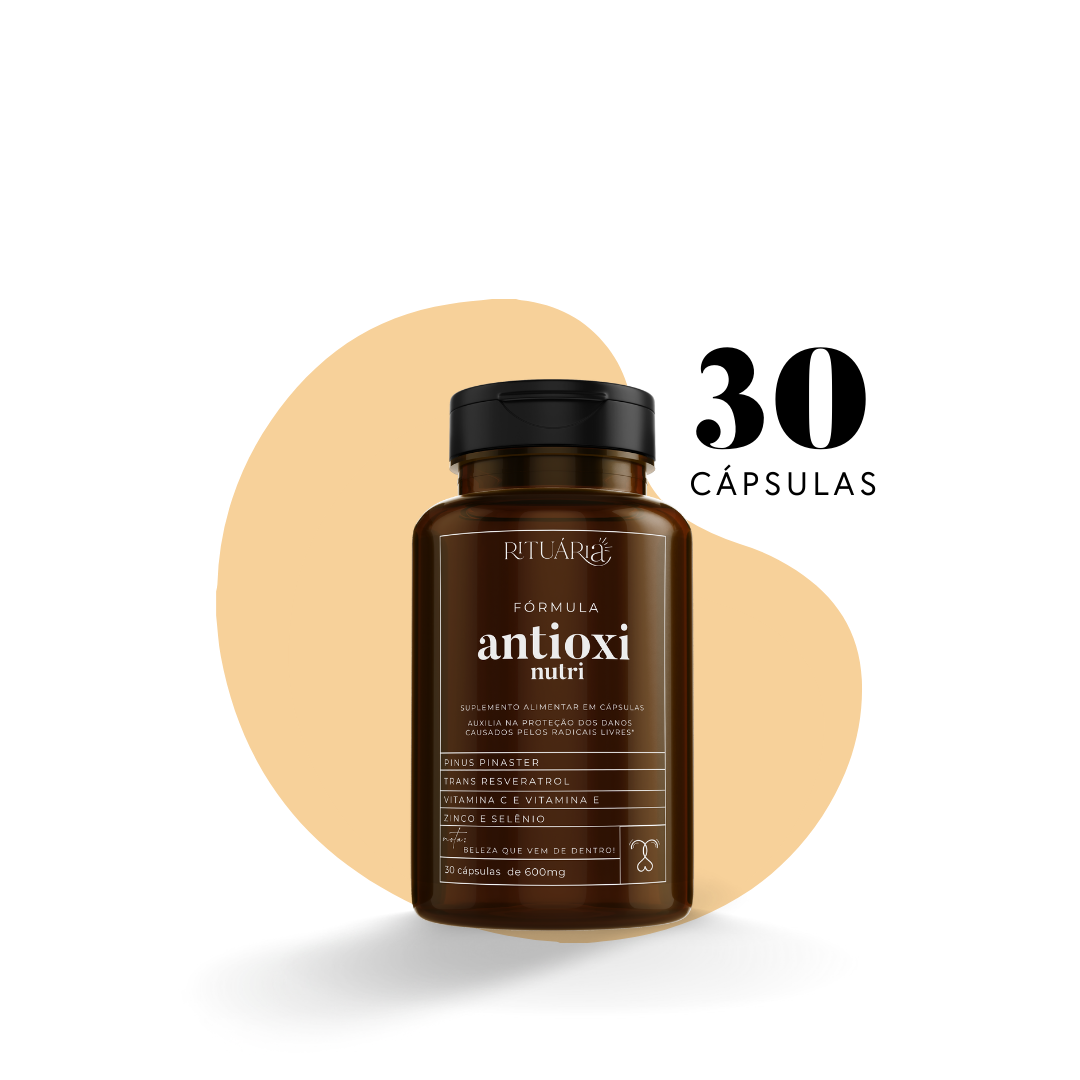 Fórmula Antioxi Nutri – saúde, beleza e proteção (30 cápsulas – 1 mês)