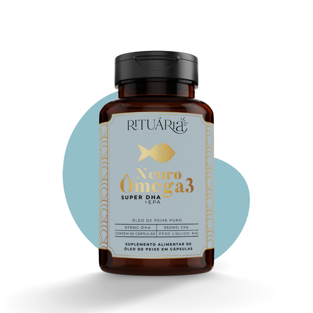 Fórmula Neuro Ômega 3 (Super DHA) - 60 cápsulas