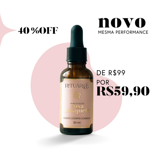 Óleo de Rosa Mosqueta 30ml - 100% Puro