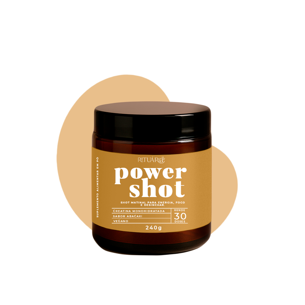 Power Shot com Creatina - Sabor Abacaxi