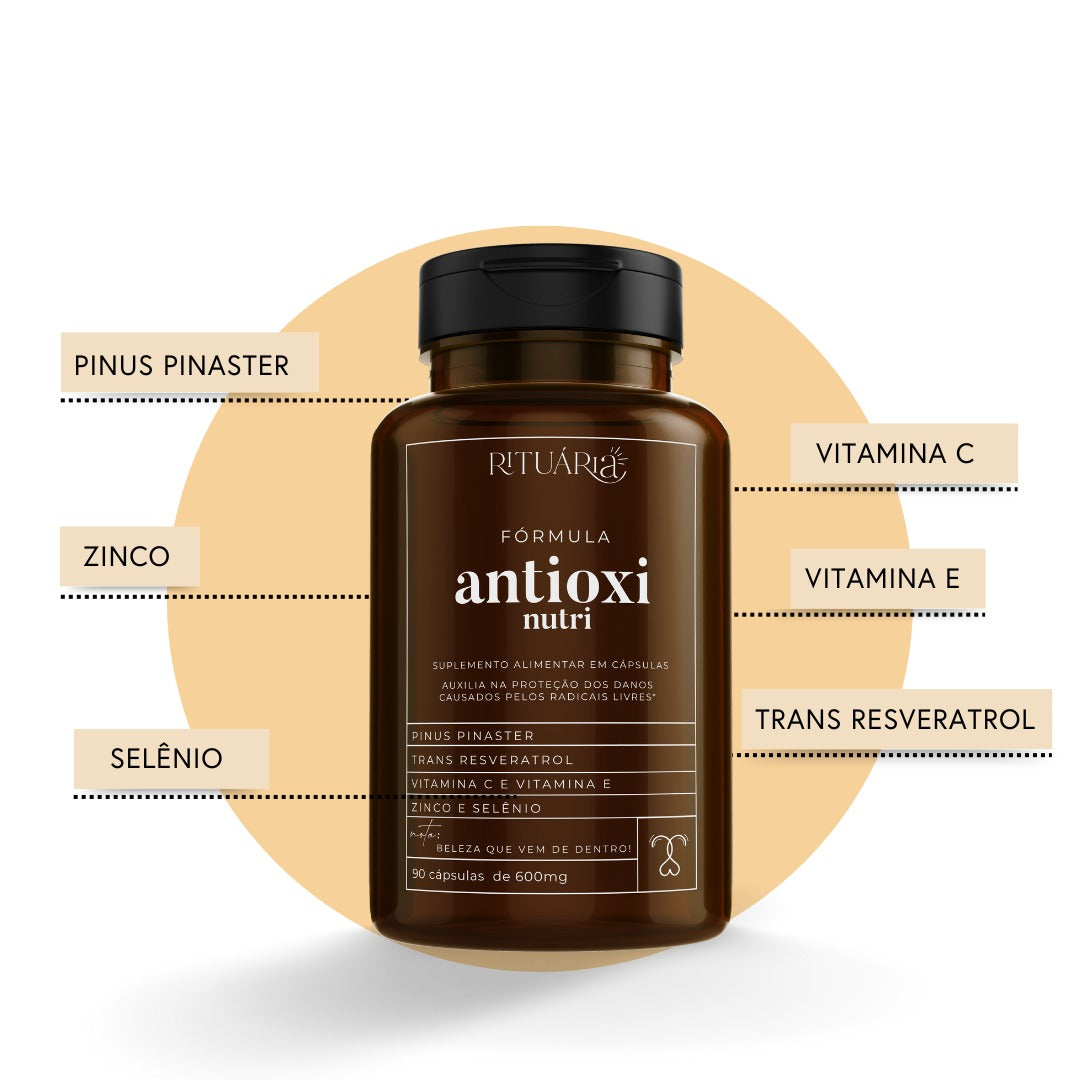 Fórmula Antioxi Nutri – Protetor Solar Oral (90 cápsulas – 3 meses)