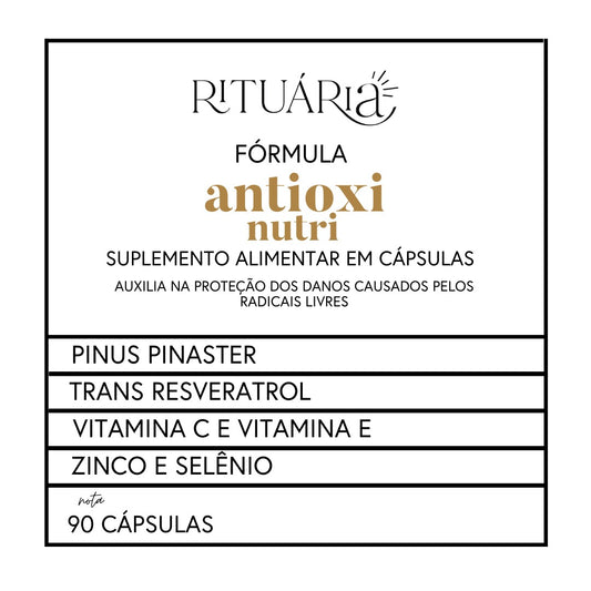 Fórmula Antioxi Nutri – Protetor Solar Oral (90 cápsulas – 3 meses)