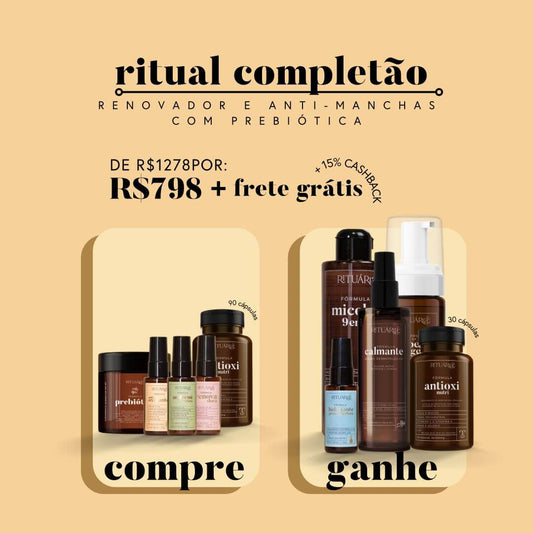 Ritual Completão Renovador e Anti-Manchas com Prebiótica