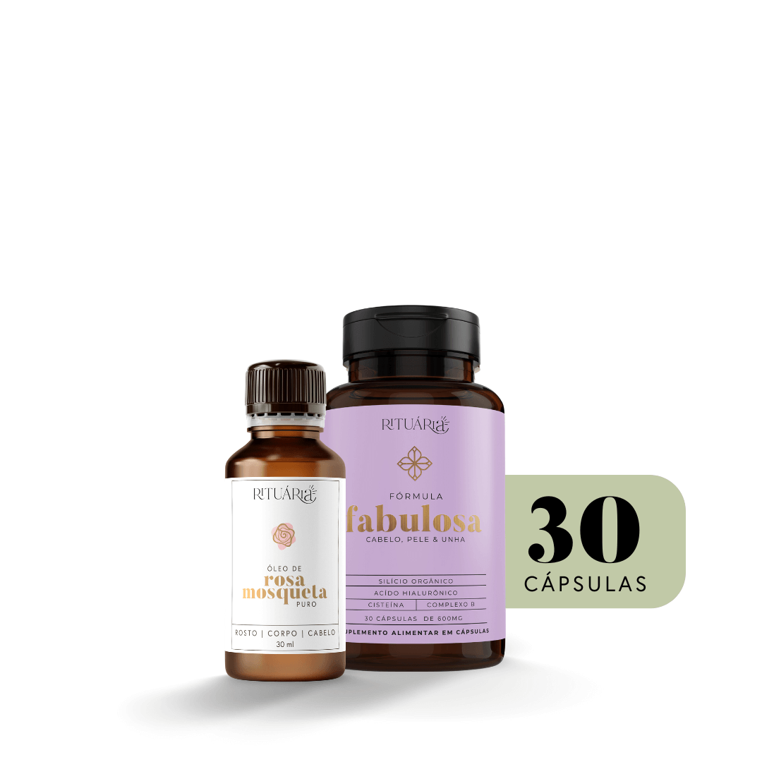 Ritual da Pele e Cabelo: Fabulosa + Rosa Mosqueta